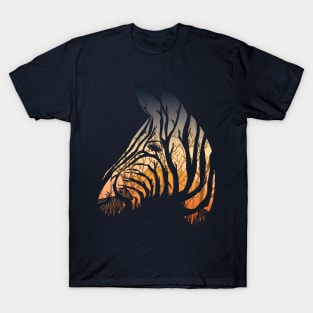 Rising zebra T-Shirt